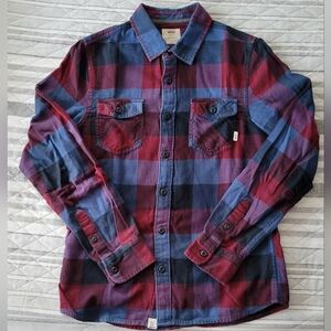 Vans | Red & Blue Plaid Shirt